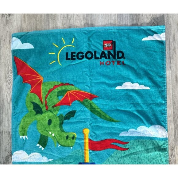 LEGOLAND HOTEL Dragon Beach Towel Lego 100% Cotton New NWT - Picture 2 of 4